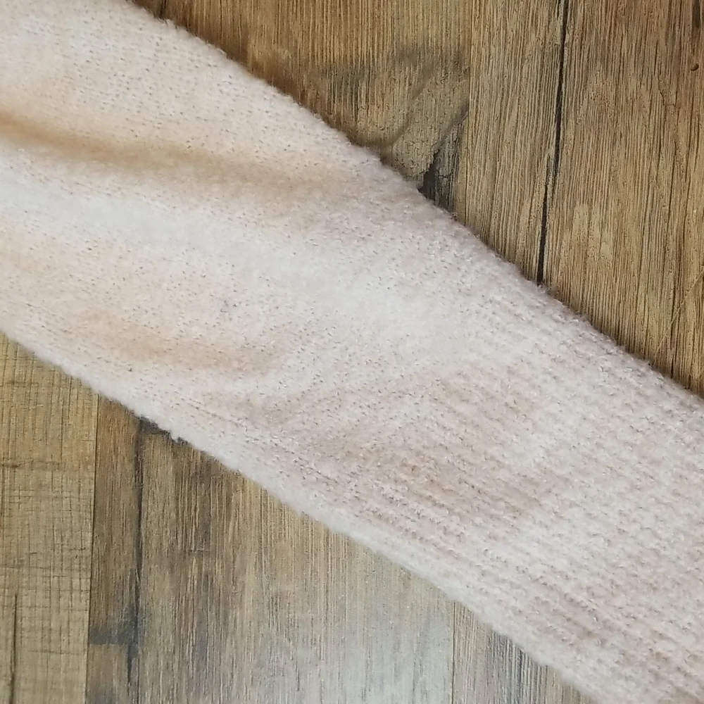 TROUVE Off the Shoulder Tunic Sweater in Pink Hero